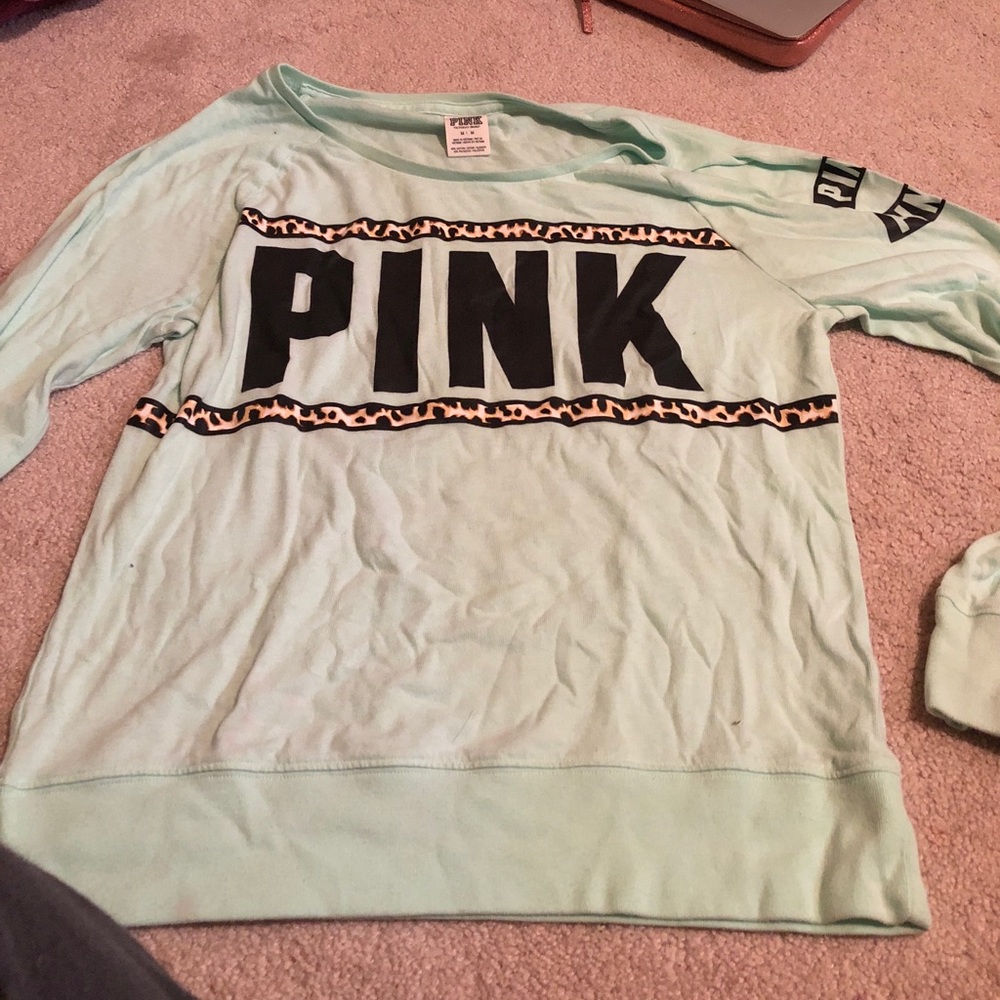 green PINK shirt